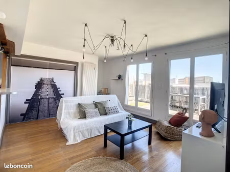 appartement t2 meublé 50 m2  rue michalias à clermont-fd