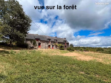 longère vue forêt