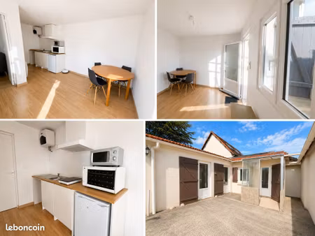 maisonnette meublée indépendante entièrement rénovée – 40 m²