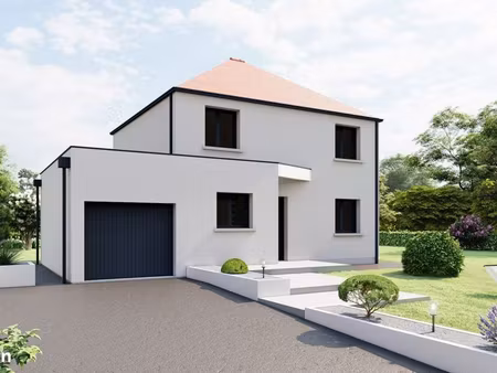 projet de construction d'une maison 93.5 m² avec terrain à maisdon-sur-sevre (44)