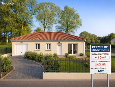 maison 4 pièces 80 m²