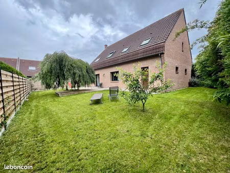 maison individuelle contemporaine 181m² – 5/6 ch – grand jardin – ronchin