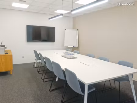 bureau en espace ouvert à louer pour 10 personnes à marignane  floricity marignane
