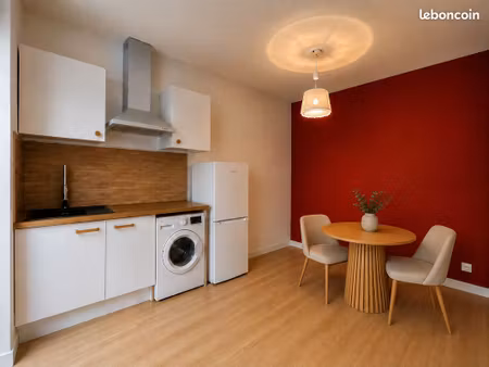 t2 entièrement rénové – 26 m² – proche iut hubert curien et centre-ville