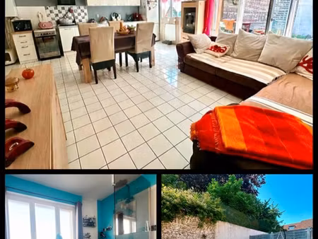 maison 3 chambres avec garage et jardin – prête