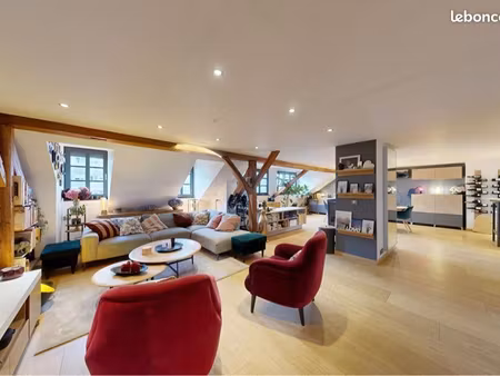 strasbourg – appartement meublé de standing de 139 m² avec 3 chambres  parking et climatis