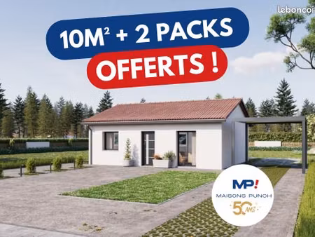 maison 3 pièces 62 m²