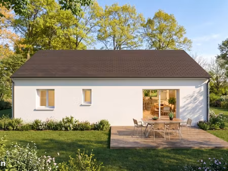 projet de construction d'une maison 84.71 m² avec terrain à boussac (23)