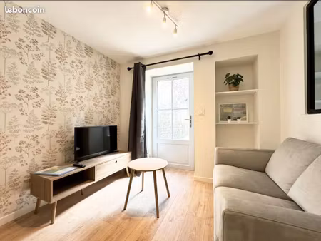 appartement 22m2 t1 bis avec exterieur 20m2