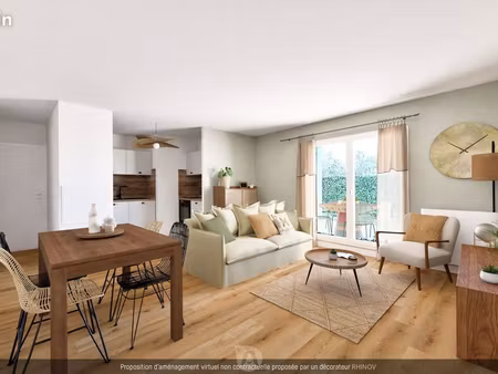 appartement 3 pièces 65 m²