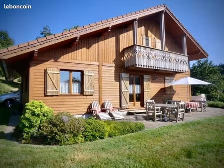 vds chalet vue lac
