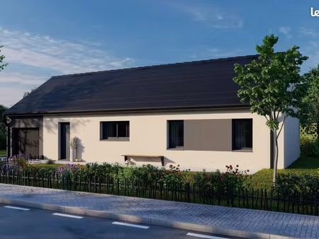 projet de construction d'une maison 92.85 m² avec terrain à azay-sur-cher (37)