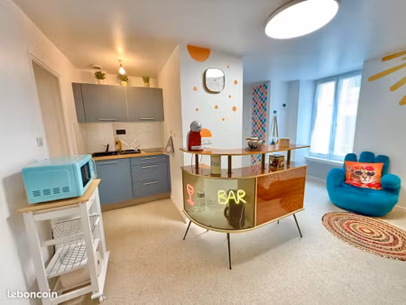 charmant t2 meublé de 28m² à auray (centre) – idéal étudiant / bail mobilité (septembre à 