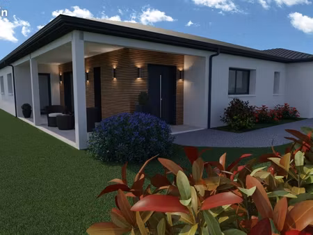 projet de construction d'une maison 113.64 m² avec terrain à saint-junien (87)