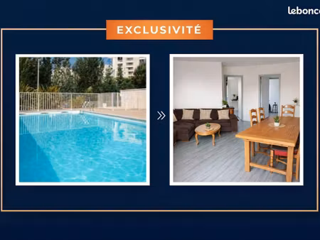 ? t3 70 m² avec terrasse  parking & piscine – mérignac