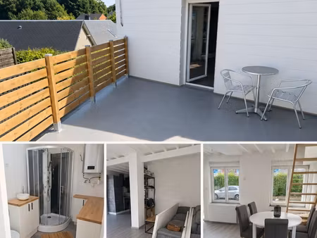 maison individuelle meublée entièrement rénovée – terrasse & parking – proche gare ?