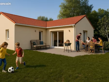maison 99 m² avec terrain à le cheix (63)