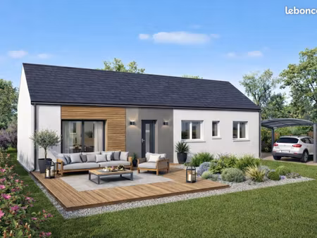 projet de construction d'une maison 110 m² avec terrain à roinville (28)
