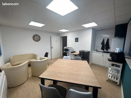 bureau privé 17 m² - lugrin centre - 7j/7 - 510 ht tout compris