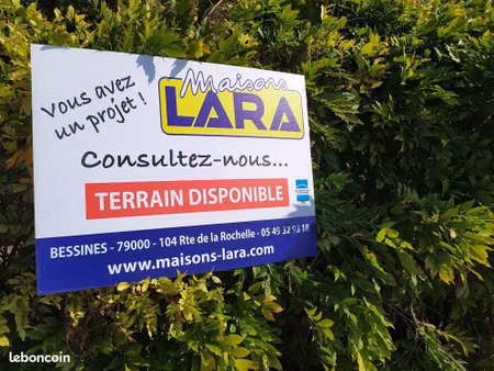 terrain 415 m² bessines