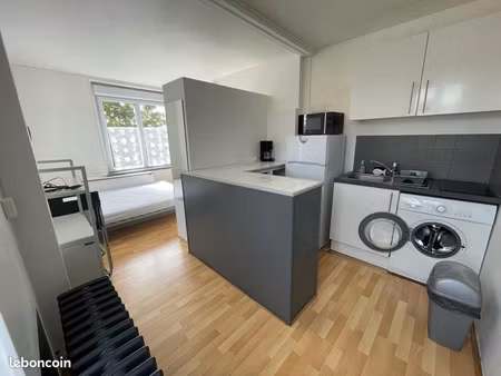 studio 20m2 meublé toutes charges comprises (eau  élec  chauffage…)