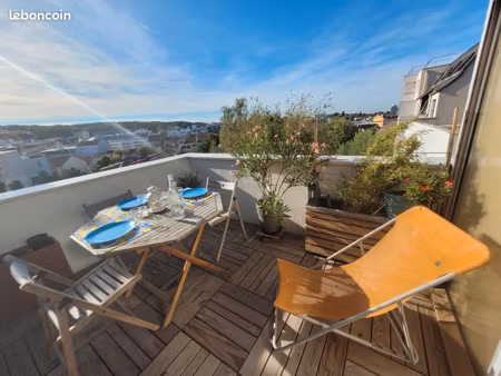 duplex lumineux avec terrasse
