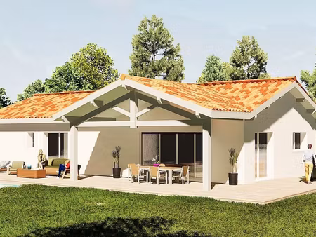 projet de construction d'une maison 127.59 m² avec terrain à anglet (64)