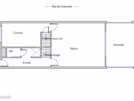maison 3 pièces 56 m²