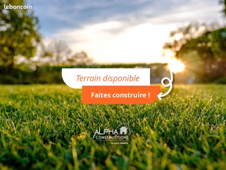 terrain 530 m² le pout