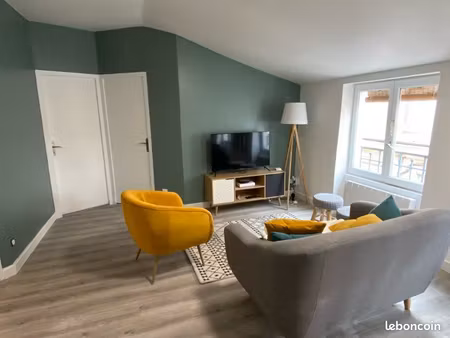 lyon 1er – beau t3 meublé et rénové – 49m² – 2 chambres – 6e étage avec ascenseur