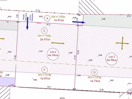 terrain 423 m² belz
