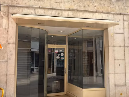 local commercial - rue pietonne dole - centre historique