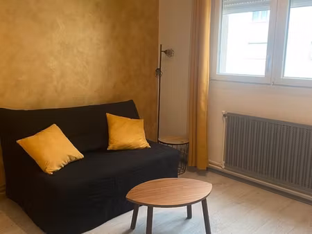 studio meublé+ parking proche artem