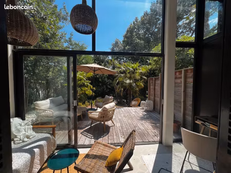 arcachon – rare  studio avec jardin et terrasse à 150m de la plage – avenue sainte-marie