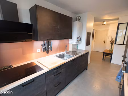 t3 meublé de 66 m² avec terrasse et garage