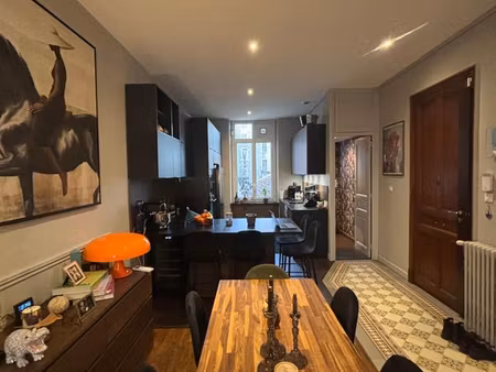 championnet - appartement haussmannien de 4 pièces