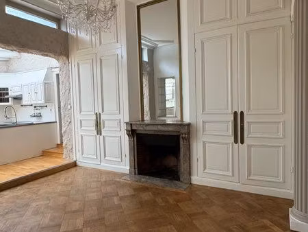 appartement 72 m² haussmannien avec terrasse  jardin et parking privatif à tourcoing