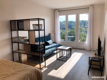 appartement meublé 27 m² – balcon - parking et cave