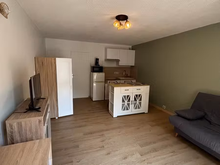 studio meublé 30m2 - dpe c - entièrement rénové - boulevard edouard branly - la roche sur 