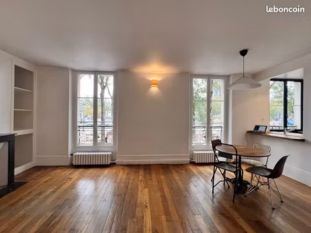 appartement 3 pièces 74m2 vue sur le bassin de la villette riquet