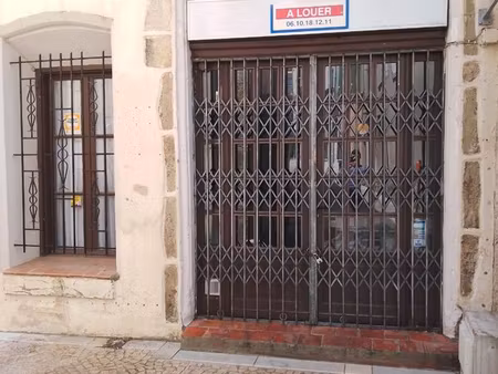 local commercial 44 m2 - hyper centre ville