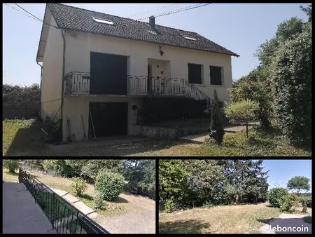 maison f6 (57 m²) 2 etage + sous sol + terrain 550m²- bourges nord ( 15min) - 800