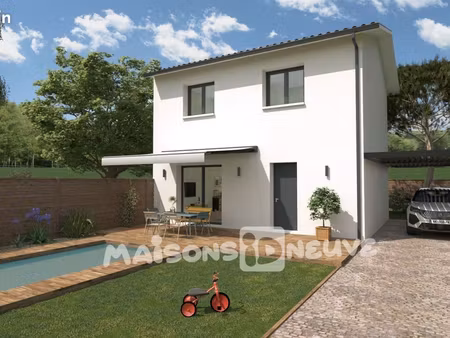 projet de construction d'une maison 104 m² avec terrain à merignac (33)