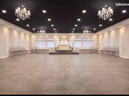 urgent - a louer - salle de mariage /salle de formation /restaurant 820m2 - lisses