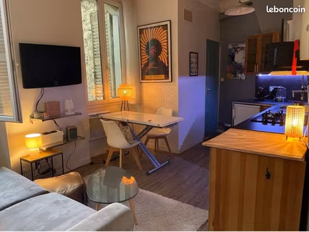 t2 meublé 32m2 hypercentre