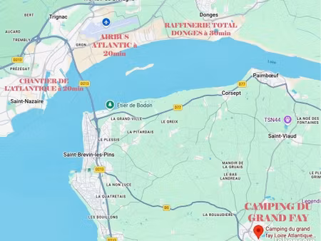 location mobil-home de 1 à 2 chambres  au mois pour travailleurs en déplacements