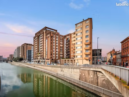 toulouse - hyper centre – t3 avec vue sur le canal du midi - frais de notaire réduits
