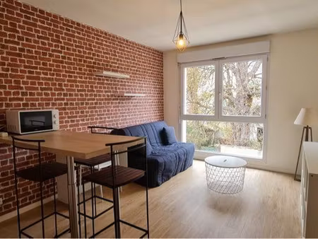 appartement t1 meublé 23 m2 orléans-centre quartier dunois - madeleine proche future unive