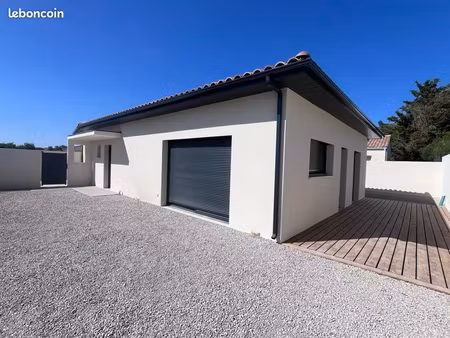villa t4 de plain pied avec garage