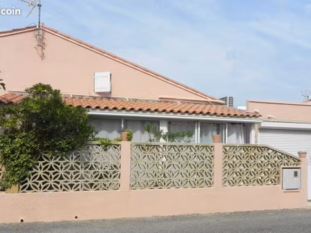 disponibilités de nov. à avril  bail 3 mois  maison meublée bord de mer  2 pers